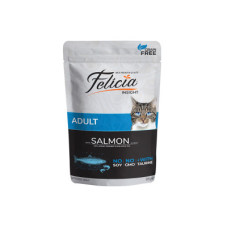 Felicia Tahılsız 85 gr Pouch Yetişkin Somonlu Yaş Kedi Maması