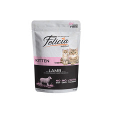 Felicia Tahılsız 85 gr Pouch Yavru Kuzu Etli Yaş Kedi Maması
