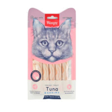 Wanpy Ton Balığı ve Karidesli Sindirim Sistemi Destekleyici Krema Kedi Ödül Maması 14gr (5'li)