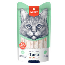 Wanpy Ton&Deniz Taraklı 25*14 gr Krema Kedi Ödülü